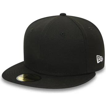 Шапка плоска черна прилепнала 59FIFTY Essential от New Era