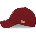 shapka-izvita-chervena-reguliruem-9forty-the-league-na-cleveland-cavaliers-nba-ot-new-era