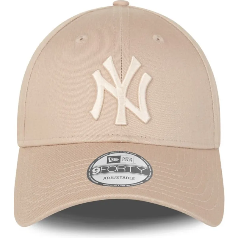 shapka-izvita-bezhov-reguliruem-9forty-league-essential-na-new-york-yankees-mlb-ot-new-era