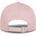 new-era-new-york-yankees-mlb-9forty-league-essential-justerbar-rosa-kasket-med-buet-skygge-og-rosa-logo