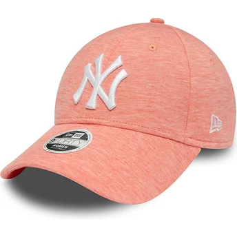 New Era New York Yankees MLB 9FORTY justerbar rosa buet kasket til kvinder i jersey