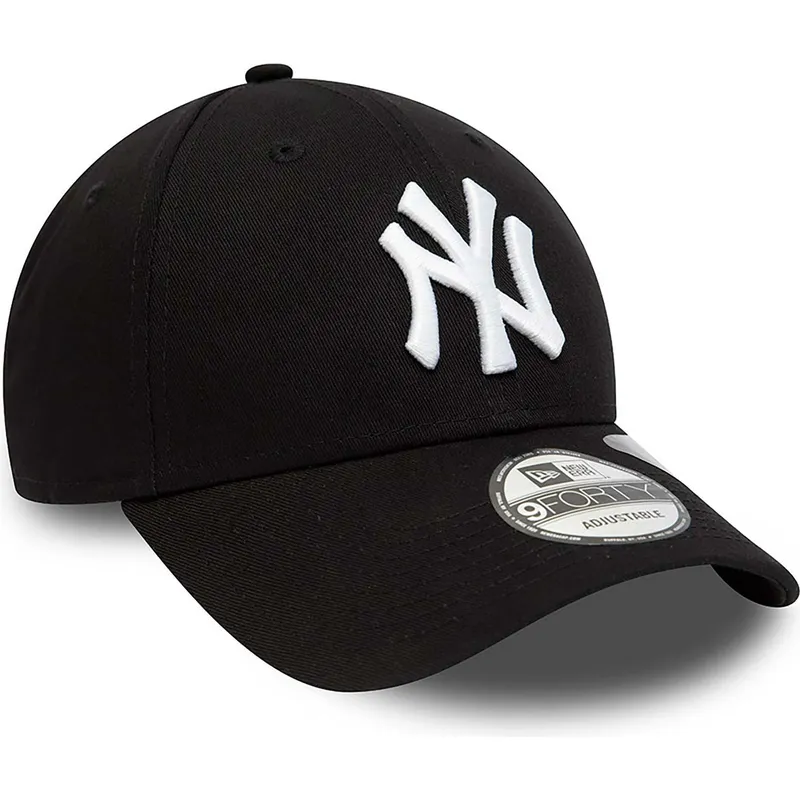 sort-justerbar-curved-kasket-9forty-repreve-league-essential-fra-new-york-yankees-mlb-fra-new-era