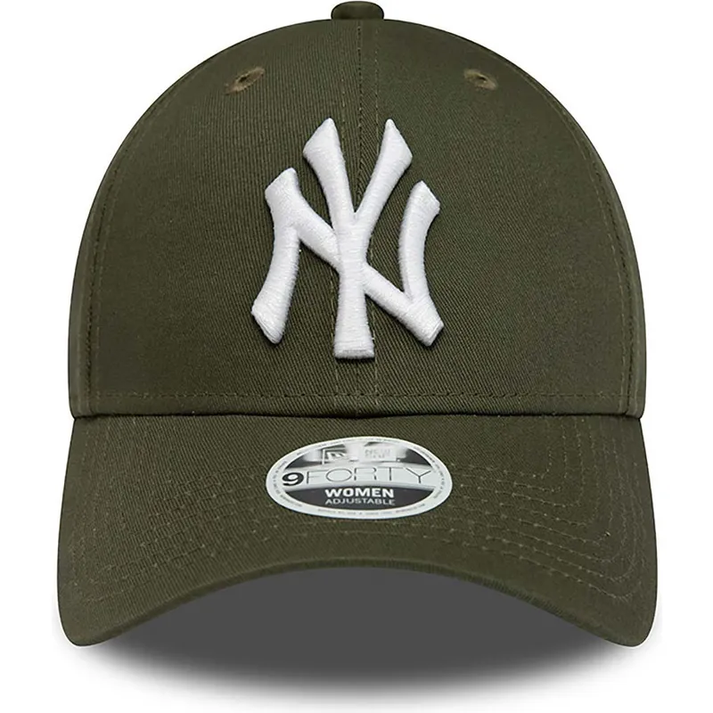 shapka-izvita-zelena-reguliruem-9forty-league-essential-na-new-york-yankees-mlb-ot-new-era