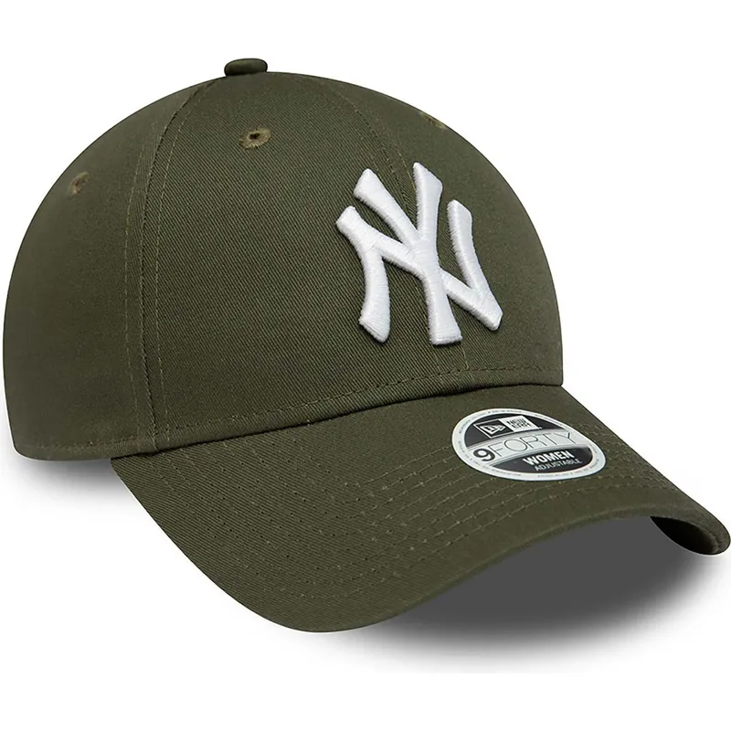 shapka-izvita-zelena-reguliruem-9forty-league-essential-na-new-york-yankees-mlb-ot-new-era