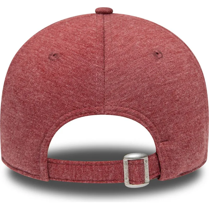 shapka-izvita-chervena-reguliruem-9forty-jersey-essential-na-new-york-yankees-mlb-ot-new-era