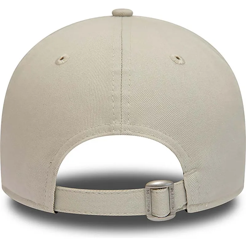 buet-beige-justerbar-9forty-repreve-league-essential-kasket-fra-new-york-yankees-mlb-fra-new-era