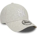 shapka-izvita-bezhov-reguliruem-9forty-jersey-essential-na-new-york-yankees-mlb-ot-new-era