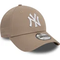 shapka-izvita-kafyav-reguliruem-9forty-league-essential-na-new-york-yankees-mlb-ot-new-era