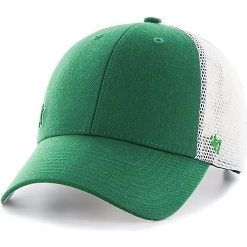 shapka-izvita-traker-zelena-snapbek-na-new-york-yankees-mlb-ot-47-brand