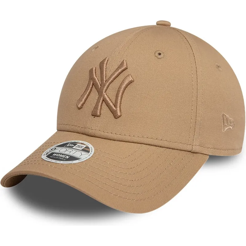 shapka-izvita-kafyav-reguliruema-claro-9forty-league-essential-na-new-york-yankees-mlb-ot-new-era