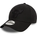 shapka-izvita-cherna-reguliruem-9forty-essential-na-chicago-bulls-nba-ot-new-era