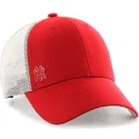 shapka-izvita-traker-chervena-snapbek-na-new-york-yankees-mlb-ot-47-brand