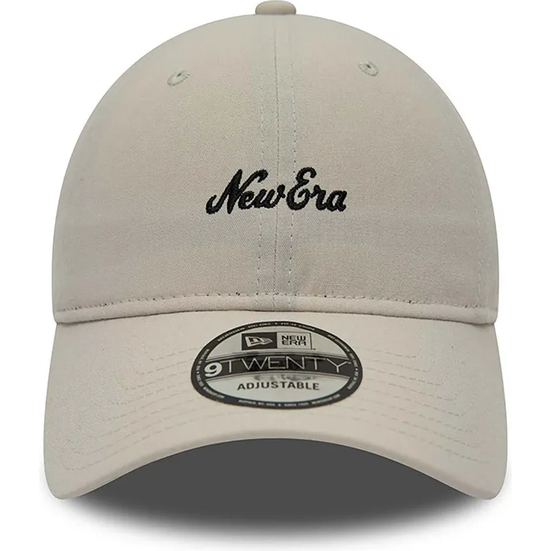 beige-verstellbare-curved-cap-9twenty-repreve-heritage-script-von-new-era