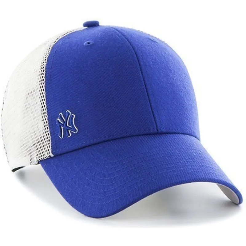 shapka-izvita-traker-sinya-snapbek-na-new-york-yankees-mlb-ot-47-brand