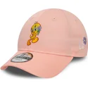 shapka-izvita-roza-reguliruem-za-deca-9forty-na-piolin-looney-tunes-ot-new-era