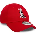 verstellbare-rote-gebogene-kappe-fur-jungen-9forty-silvester-looney-tunes-von-new-era