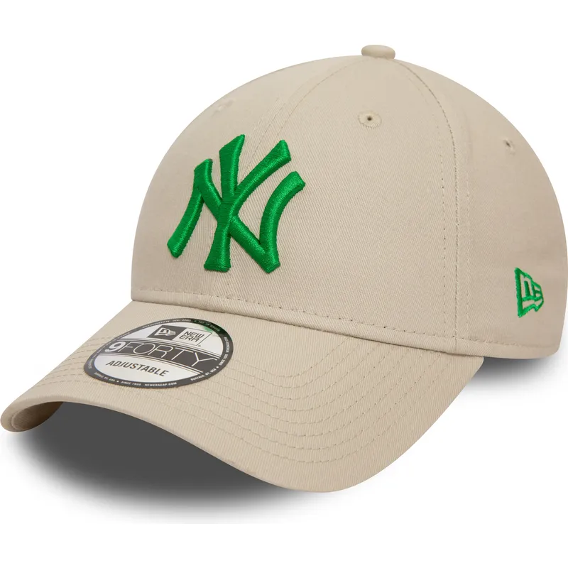 shapka-izvita-bezhov-reguliruem-9forty-league-essential-na-new-york-yankees-mlb-ot-new-era