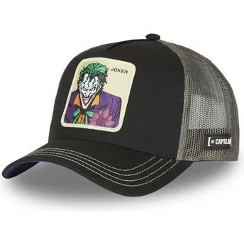 Casquette trucker noire et grise Joker JKR3 DC Comics Capslab