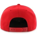 shapka-ploska-chervena-snapbek-na-new-york-yankees-mlb-ot-47-brand