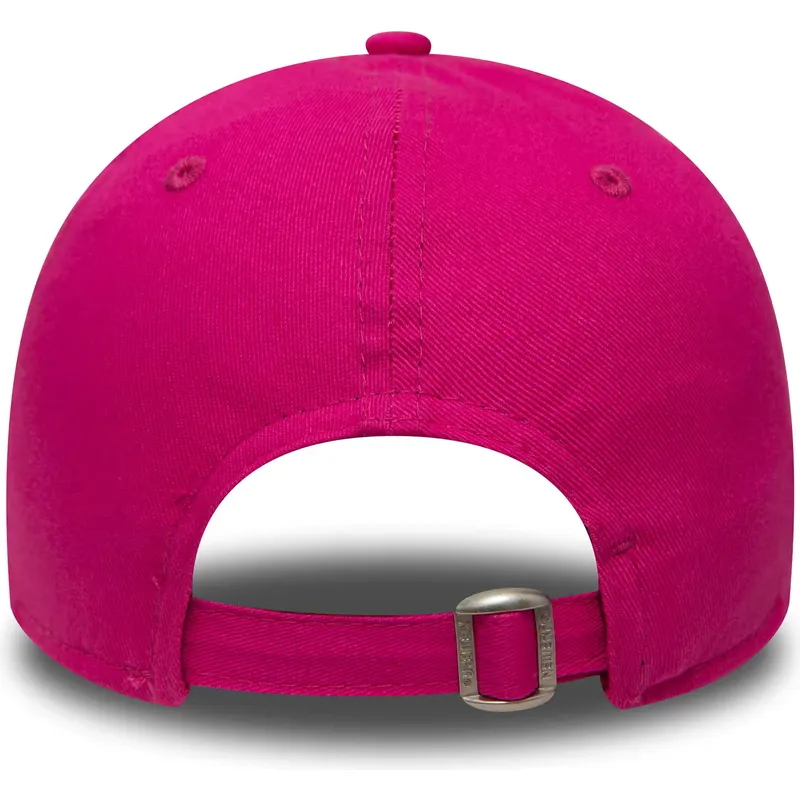 new-era-new-york-yankees-mlb-9forty-essential-justerbar-pink-borne-kasket