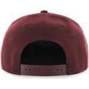 shapka-ploska-chervena-snapbek-na-new-york-yankees-mlb-ot-47-brand