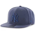 shapka-ploska-tmnosin-snapbek-grande-na-new-york-yankees-mlb-ot-47-brand