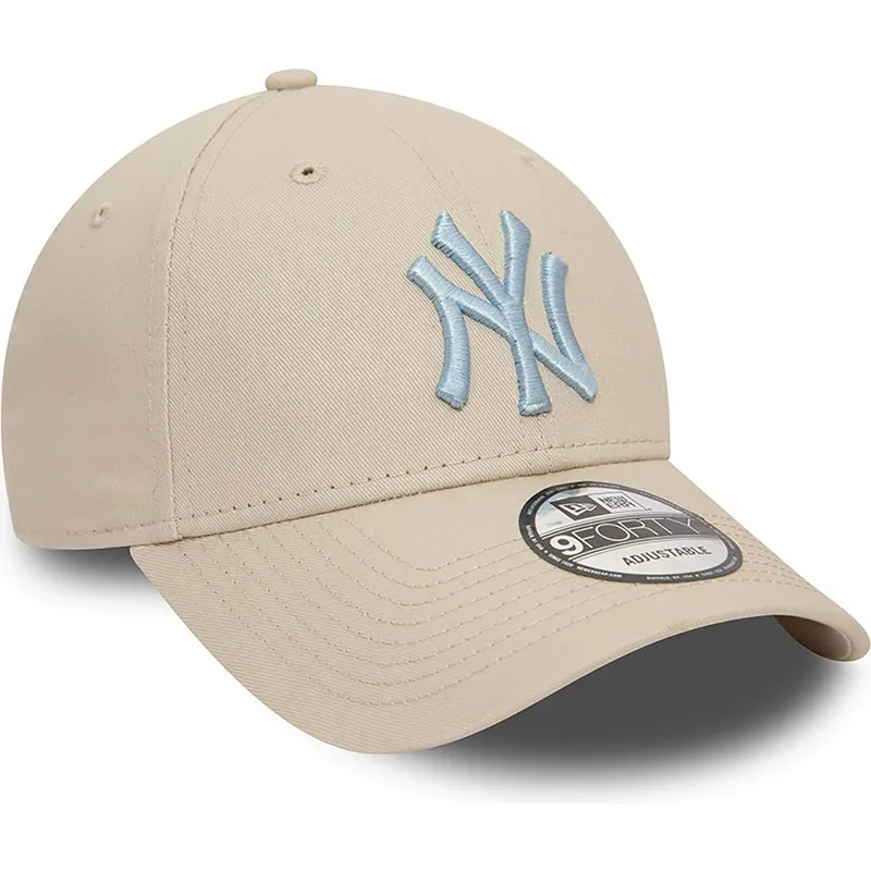 shapka-izvita-bezhov-reguliruem-9forty-league-essential-na-new-york-yankees-mlb-ot-new-era