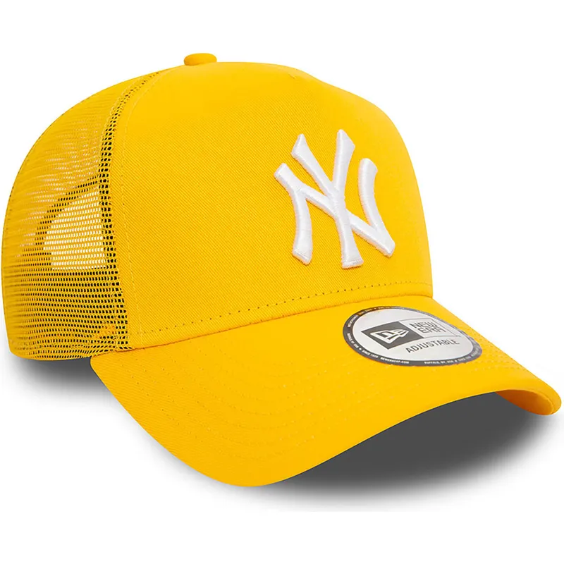 shapka-izvita-traker-zhlt-snapbek-a-frame-league-essential-na-new-york-yankees-mlb-ot-new-era