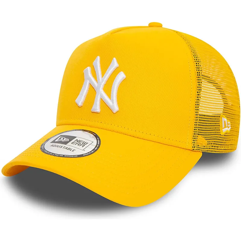 shapka-izvita-traker-zhlt-snapbek-a-frame-league-essential-na-new-york-yankees-mlb-ot-new-era