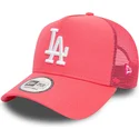 shapka-izvita-traker-roza-snapbek-a-frame-league-essential-na-los-angeles-dodgers-mlb-ot-new-era