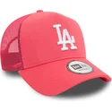 shapka-izvita-traker-roza-snapbek-a-frame-league-essential-na-los-angeles-dodgers-mlb-ot-new-era
