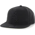 shapka-ploska-cherna-snapbek-na-chicago-white-sox-mlb-ot-47-brand