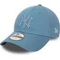shapka-izvita-sinya-reguliruem-9forty-seasonal-infill-na-new-york-yankees-mlb-ot-new-era
