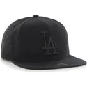 shapka-ploska-cherna-snapbek-na-los-angeles-dodgers-mlb-ot-47-brand