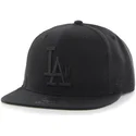 shapka-ploska-cherna-snapbek-na-los-angeles-dodgers-mlb-ot-47-brand