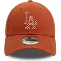 shapka-izvita-kafyav-reguliruem-9forty-seasonal-infill-na-los-angeles-dodgers-mlb-ot-new-era