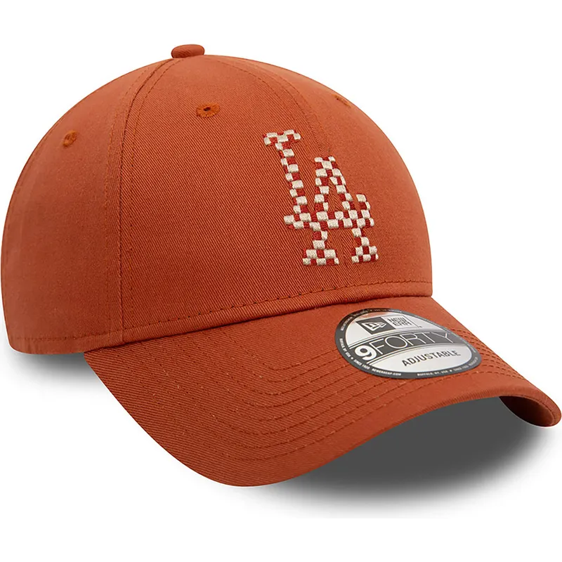 shapka-izvita-kafyav-reguliruem-9forty-seasonal-infill-na-los-angeles-dodgers-mlb-ot-new-era