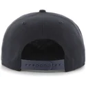 schwarze-snapback-kappe-mit-flachem-schirm-und-weissem-los-angeles-dodgers-mlb-logo-von-47-brand-sure-shot