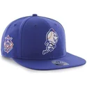shapka-ploska-sinya-snapbek-mascota-na-new-york-mets-mlb-ot-47-brand