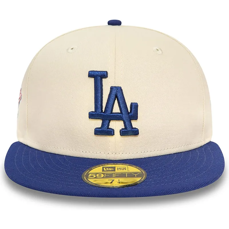 shapka-ploska-bezhov-prilepnala-59fifty-team-colour-na-los-angeles-dodgers-mlb-ot-new-era