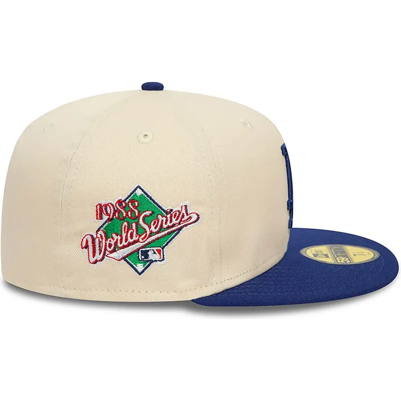 shapka-ploska-bezhov-prilepnala-59fifty-team-colour-na-los-angeles-dodgers-mlb-ot-new-era