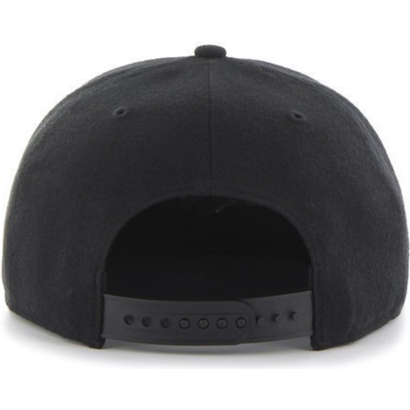 47-brand-flat-brim-schwarzes-logo-new-york-yankees-mlb-sure-shot-snapback-cap-schwarz-