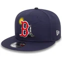 shapka-ploska-tmnosin-snapbek-9fifty-summer-icon-na-boston-red-sox-mlb-ot-new-era