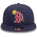 shapka-ploska-tmnosin-snapbek-9fifty-summer-icon-na-boston-red-sox-mlb-ot-new-era