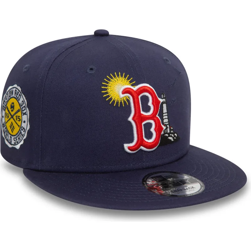 shapka-ploska-tmnosin-snapbek-9fifty-summer-icon-na-boston-red-sox-mlb-ot-new-era