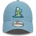 blaue-verstellbare-curved-cap-9forty-ice-cream-character-von-new-era