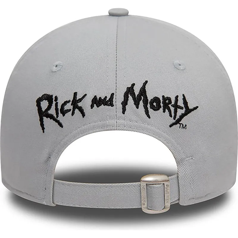 shapka-izvita-siv-reguliruem-9forty-character-na-rick-sanchez-rick-morty-ot-new-era