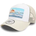 shapka-izvita-traker-bezhov-snapbek-a-frame-summer-na-saint-tropez-ciudades-playas-ot-new-era