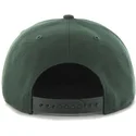 shapka-ploska-zelena-snapbek-na-oakland-athletics-mlb-ot-47-brand