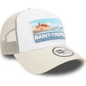 shapka-izvita-traker-bezhov-snapbek-a-frame-summer-na-saint-tropez-ciudades-playas-ot-new-era